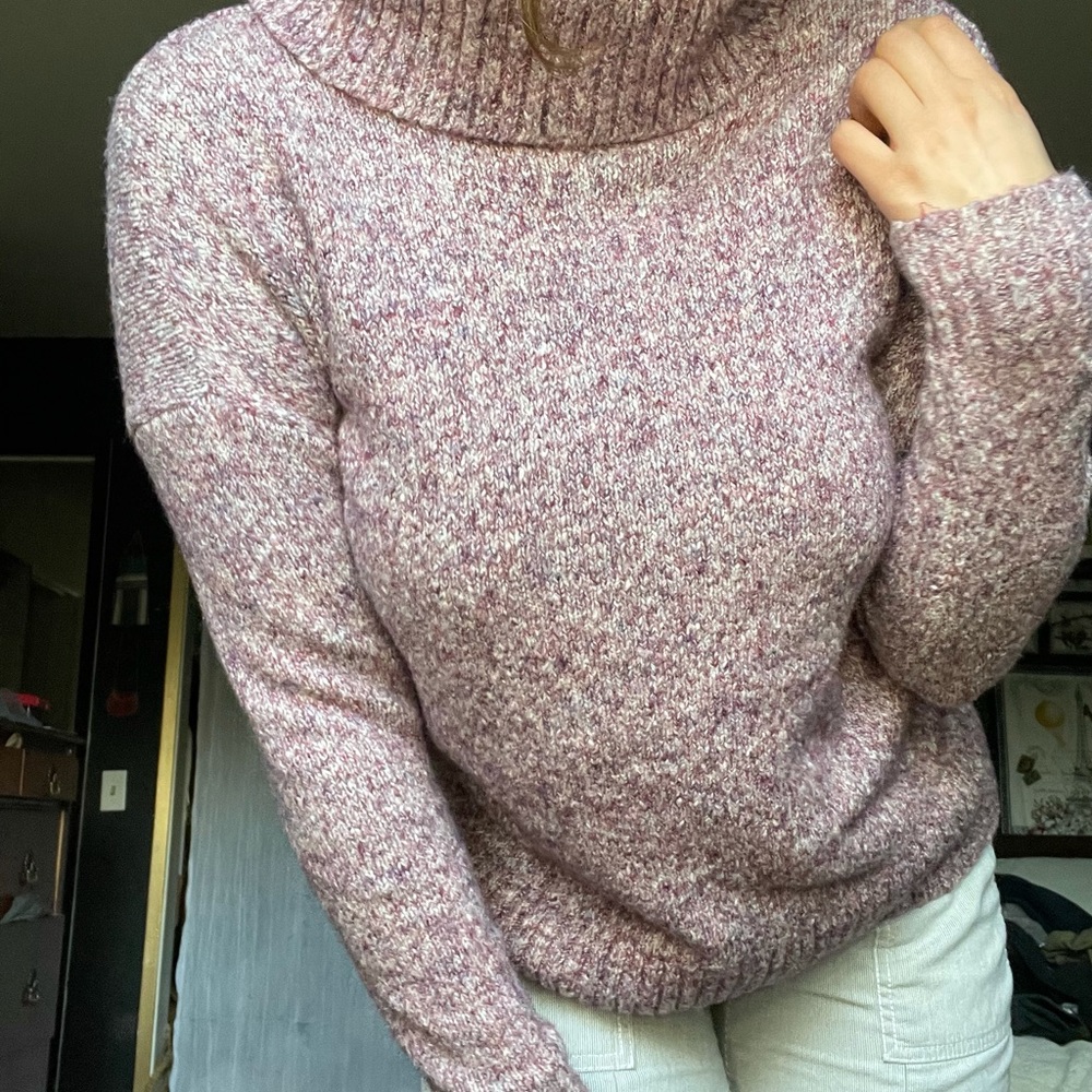 Cozy turtleneck sweater!